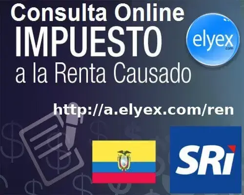 Consulta Impuesto a la Renta Causado y Salida de Divisas SRI Ecuador Online Gratis