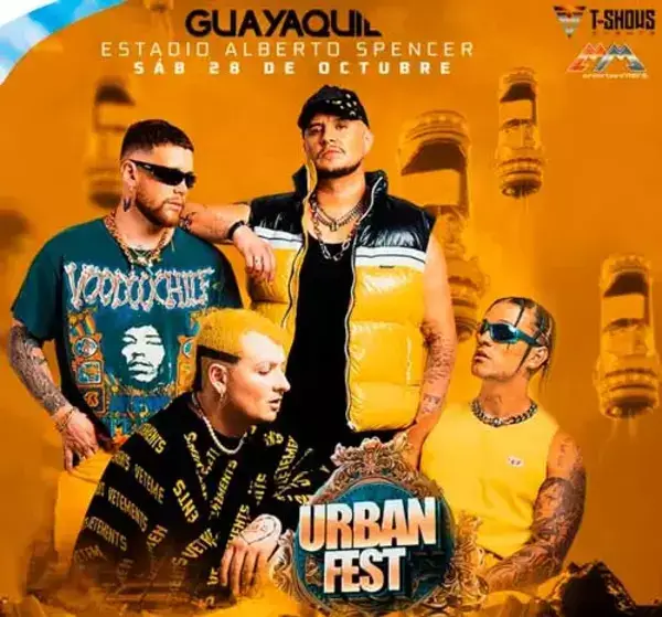 Urban Fest en Guayaquil entradas