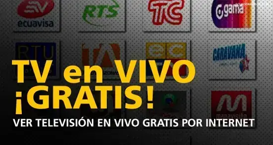 TV gratis ¡EN VIVO! online Ecuador (Streaming)