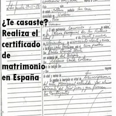  Te Casaste Realiza El Certificado De Matrimonio En Espa a 2026 Brenp