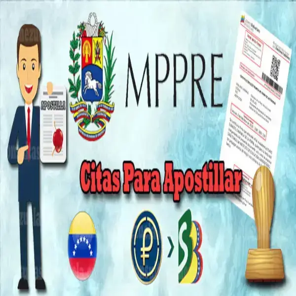 MPPRE: Citas Para Apostillar Documentos en Venezuela
